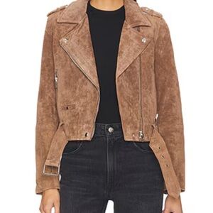 100% leather moto Jacket
